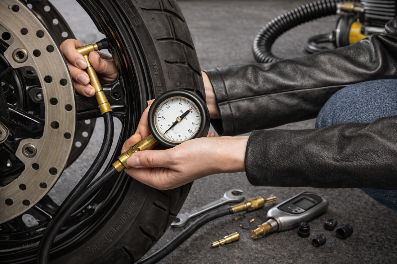 Motosiklet Lastik Ölçüsü Nasıl Okunur? 90/90-12 Ne Demek? (TT/TL, PR, Basınç Tablosu)