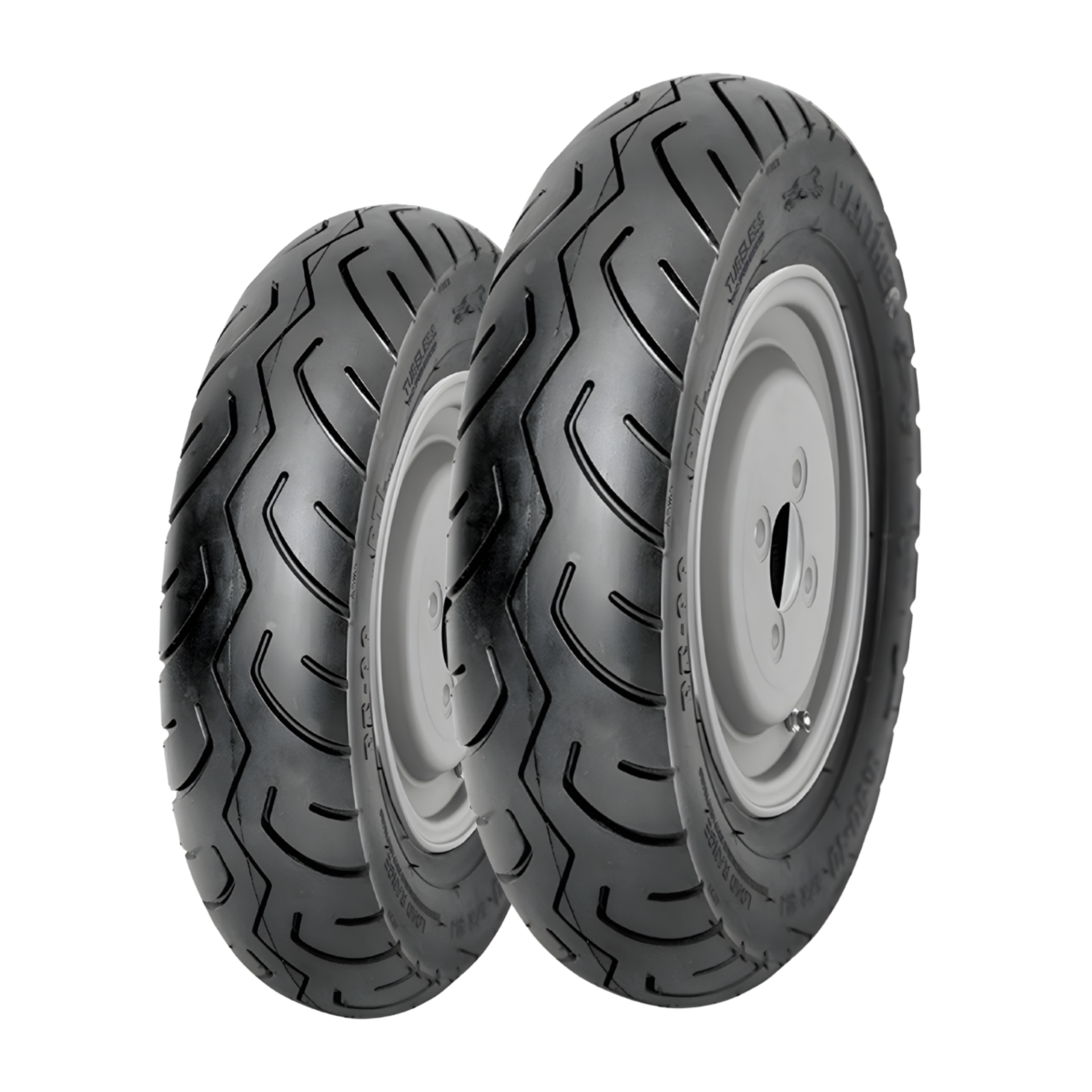 TVS Wego 110 90/90-12 ve 90/90-12 Panther PT99 Tubeless Ön Arka Lastik Takımı