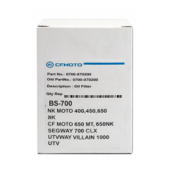 CFMOTO 400/450/650 NK - 650 MT - 700 CL-X Yağ Filtresi