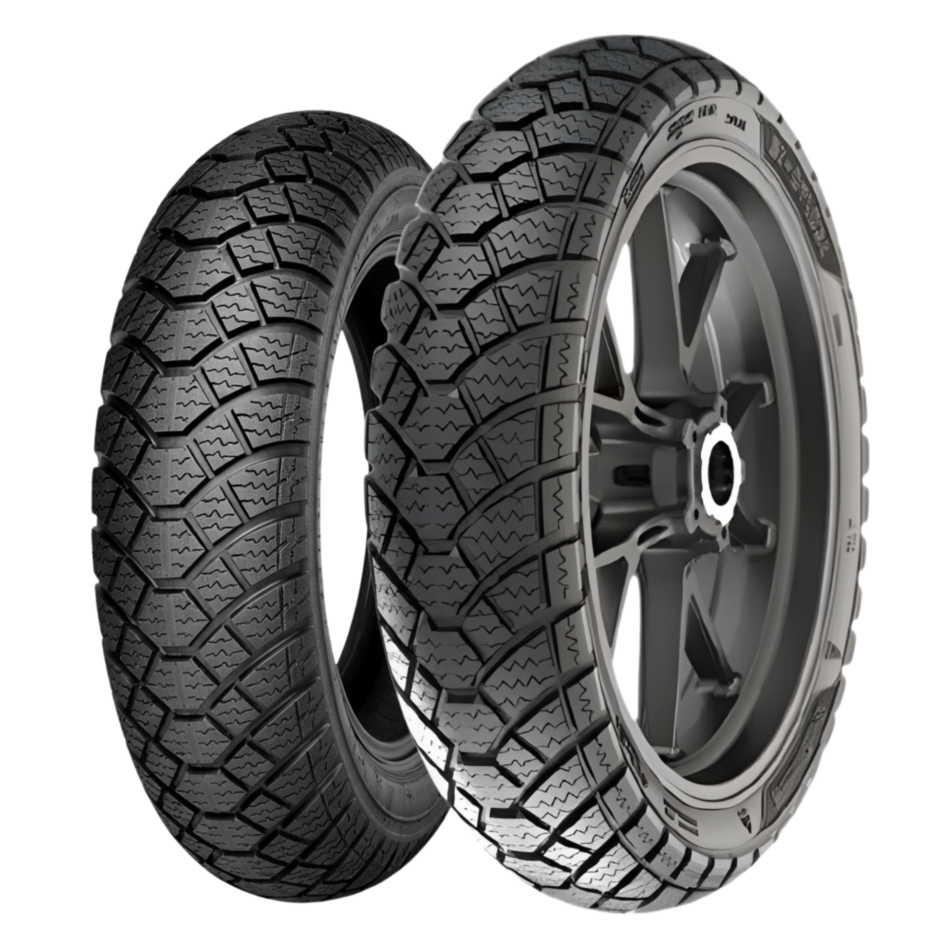 RKS Private 125 90/90-12 ve 3.50-10 Panther Tubeless Ön Arka Kış Lastik Takımı