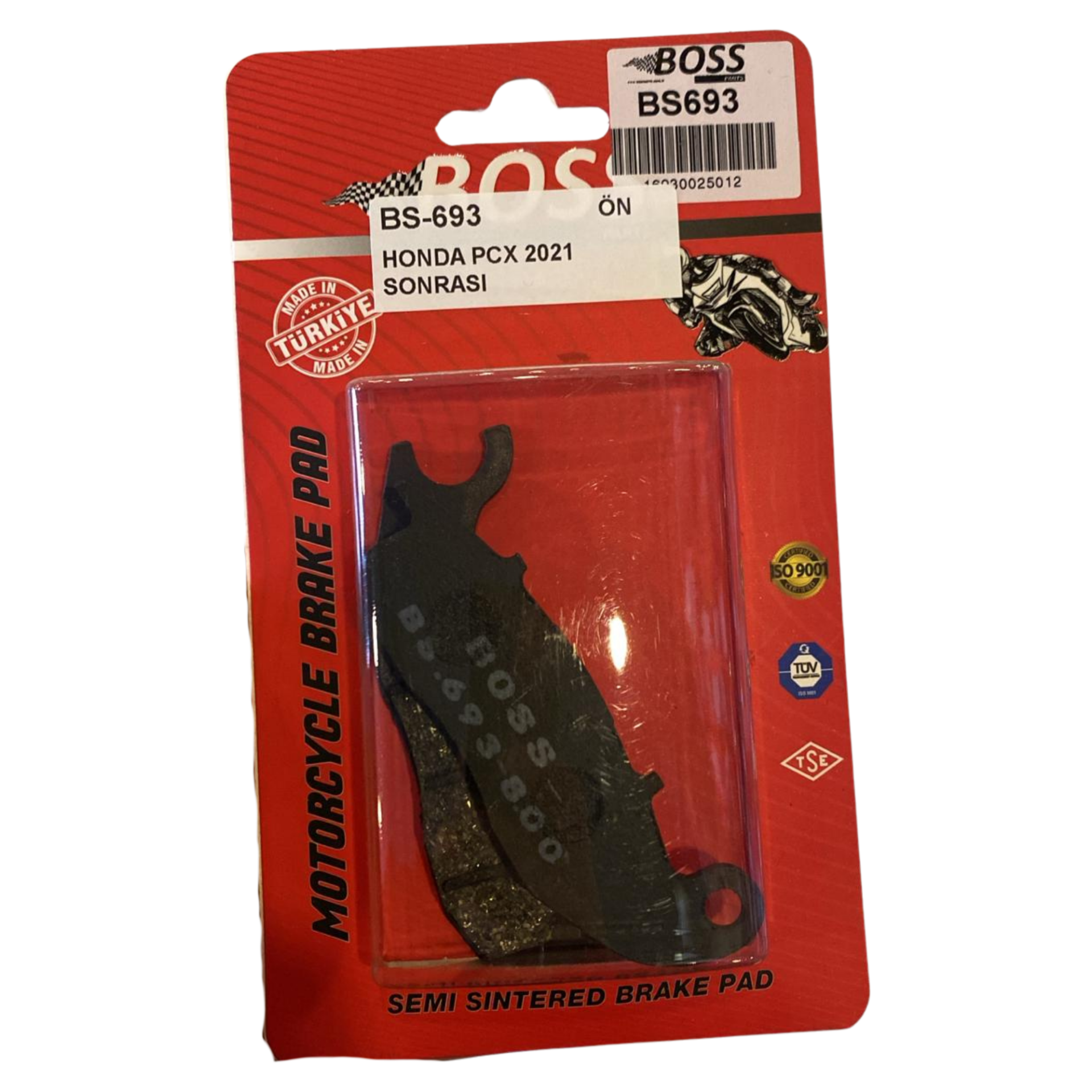 Honda PCX 125 2021 Sonrası Ön Fren Balatası BS-693