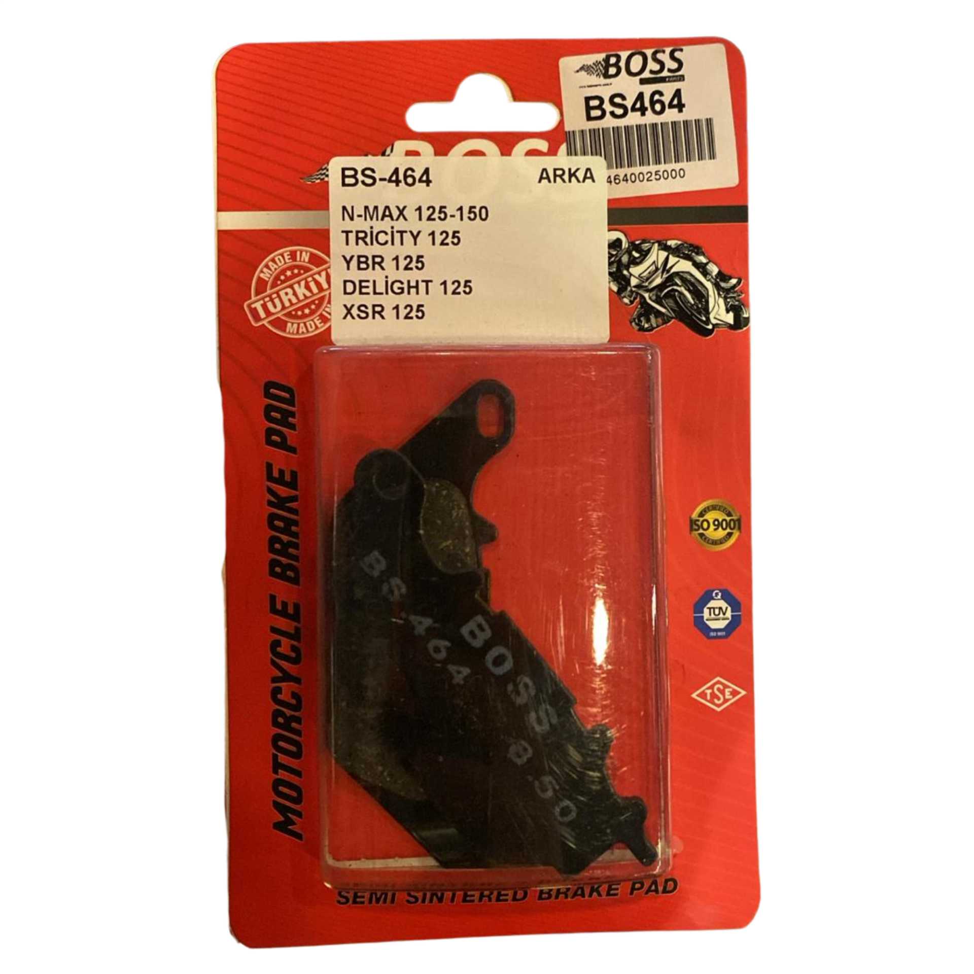 BMW 1300 GS Arka Fren Balatası BS-909