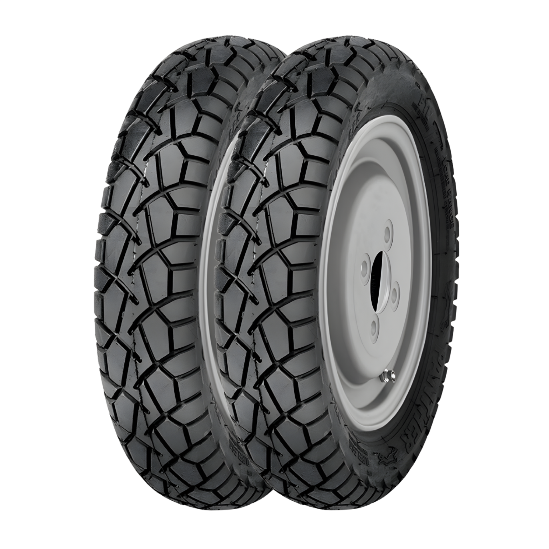 Kuba Trendy XC 50 3.50-10 ve 3.50-10 Panther Evo Tubeless Ön Arka Lastik Takımı