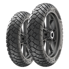 Arora Cappucino 120/70-12 ve 120/70-12 Anlas SC-500 Winter Grip 2 Tubeless Ön Arka Lastik Takımı