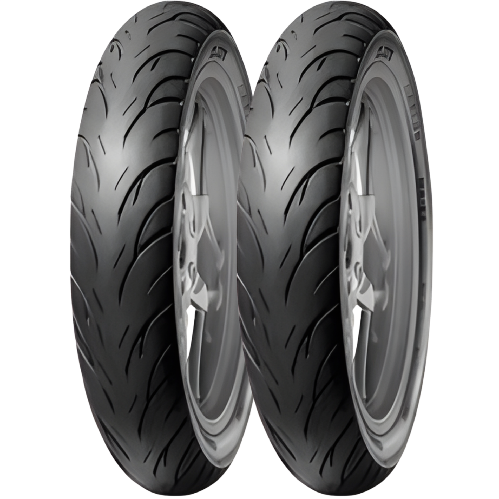 Motolux Nirvana 50 3.50-10 ve 3.50-10 Anlas Tournee Tubeless Ön Arka Lastik Takımı