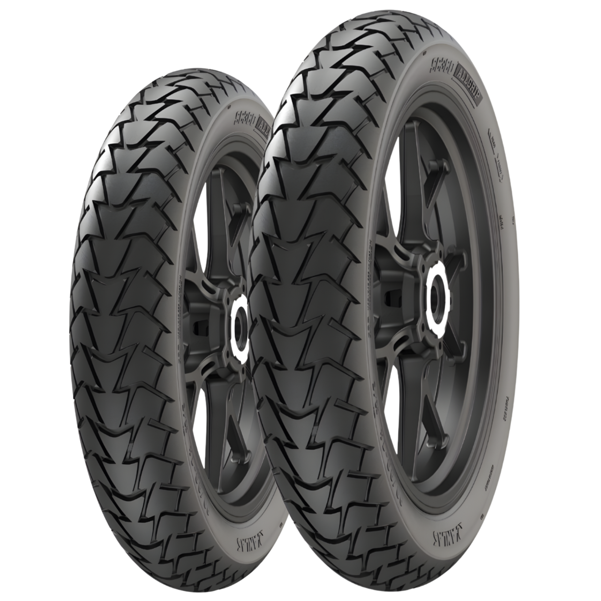 Arora Special 125 90/90-12 ve 3.50-10 Anlas SC360 AllGrip Tubeless Ön Arka Lastik Takımı